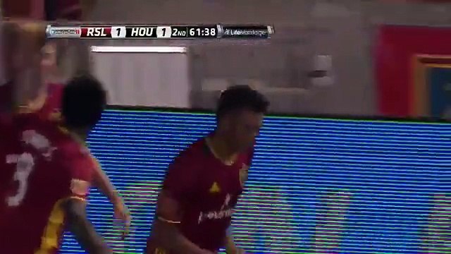 Jordan Allen Goal - Real Salt Lake 1-1 Houston Dynamo - MLS 30-04-2016
