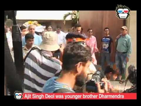 Dharmendra breaks down at funeral of Younger brother Ajit Singh Deol