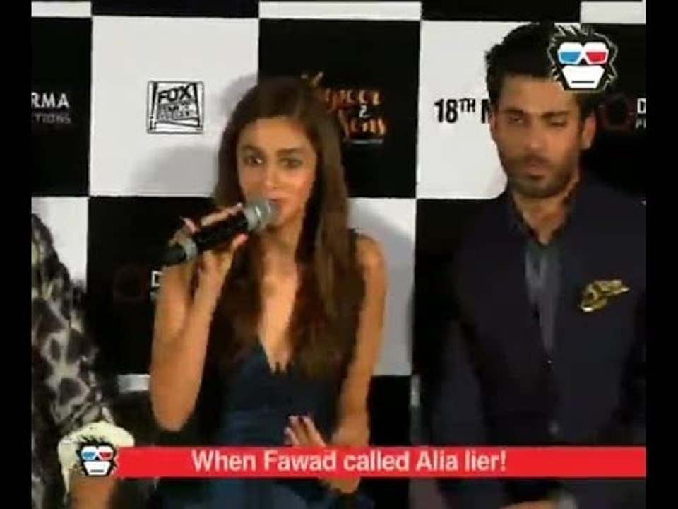 VIDEO INTERVIEW: When Fawad called Alia lier!
