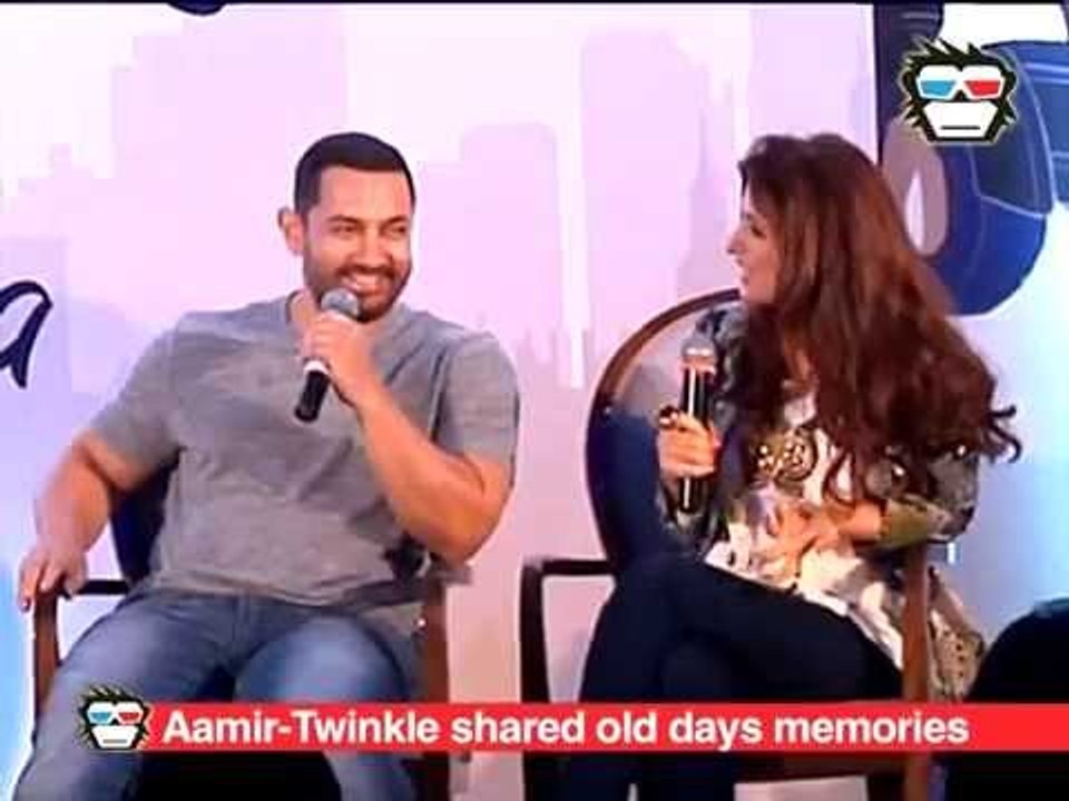 I caught Aamir crying behind a rock: Twinkle Khanna (Book Launch)