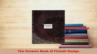 PDF  The Ornamo Book of Finnish Design Ebook
