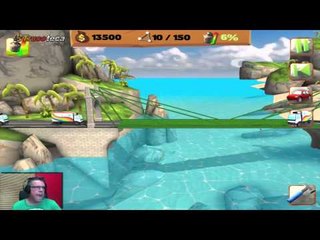 Gameplay Bridge Constructor Playground por VirusGamer