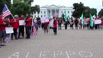 Halep Saldırıları Beyaz Saray Önünde Protesto Edildi - Washıngton