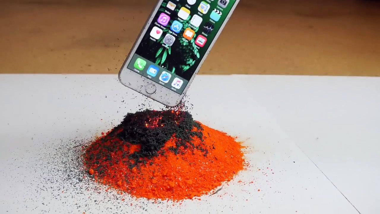 Don't Drop Your iPhone 6S in a Volcano! ( Full HD )