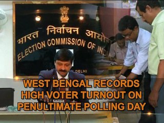 West Bengal records high voter turnout on penultimate polling day