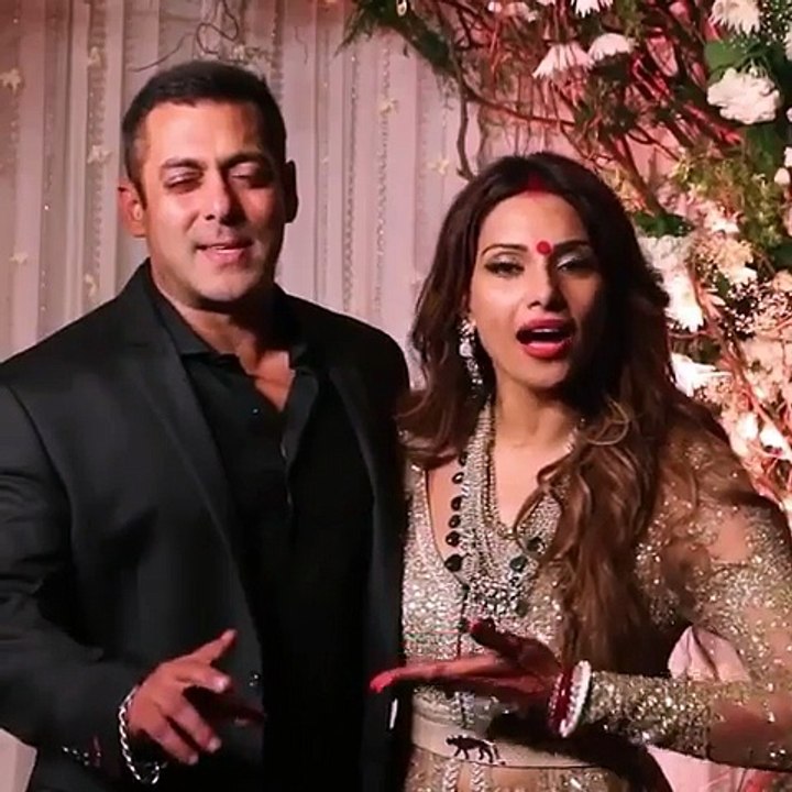 Salman Khan at Bipasha wedding