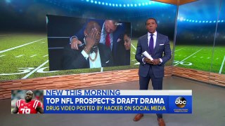 Football Star Drops in NFL Draft After Social Media Scandal