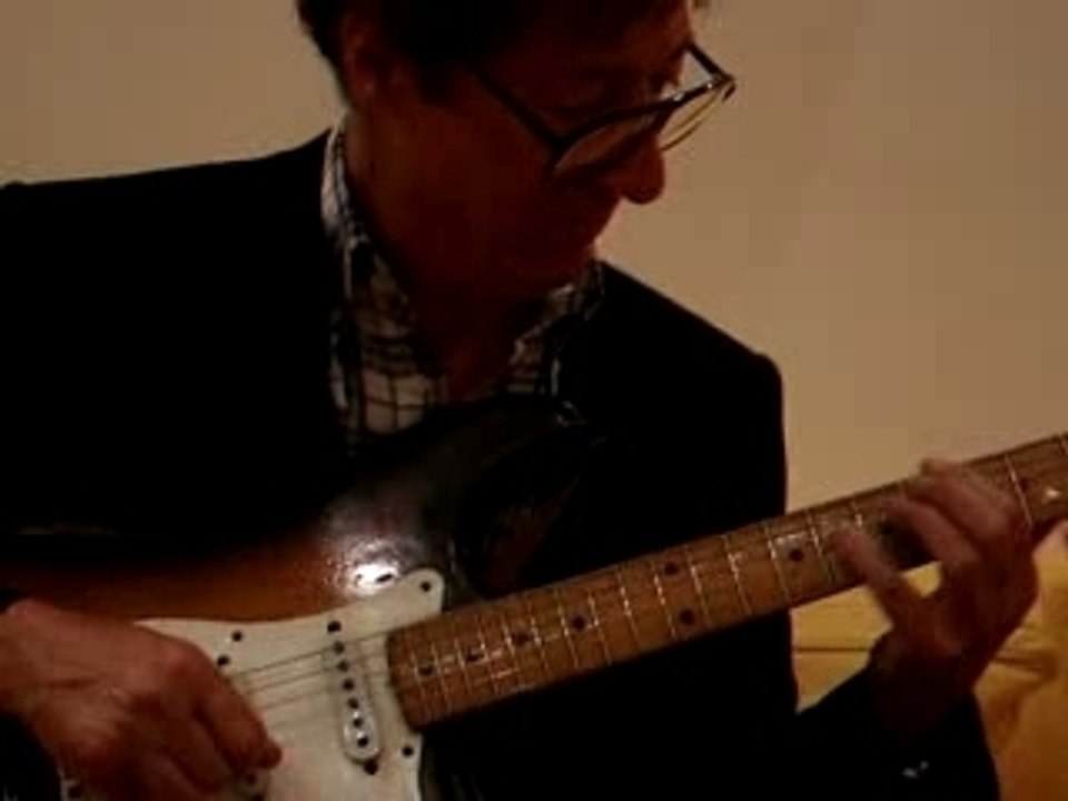 Hank Marvin chez Jean-Pierre Danel
