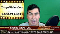 Toronto Raptors vs. Indiana Pacers Free Pick Prediction Game 7 NBA Pro Basketball Odds Preview
