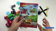 Lego Duplo Disney Planes Fire and Rescue toy for kids Egg Surprise Toys Disney Cars McQueen