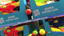 Playtime in the Pool Family Fun Water Gun Fight Kids playing in the water Ryan ToysReview