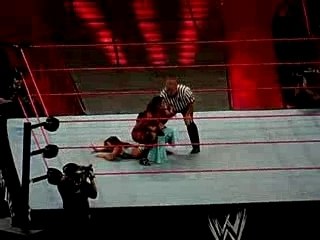 Monday Night Raw Mickie vs Victoria 2