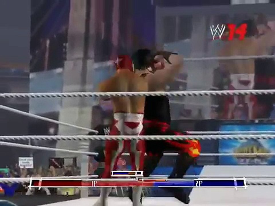 Rey Mysterio & Sin Cara Vs The Undertaker & Kane WWE Tag Team Match