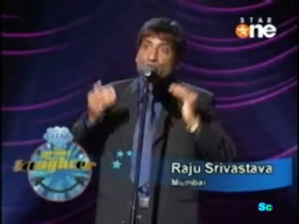 Raju Shrivastav { Shambha aur Kaliya DHamkate hai Gabbar ko From Sholey} best funny in hindi 2016