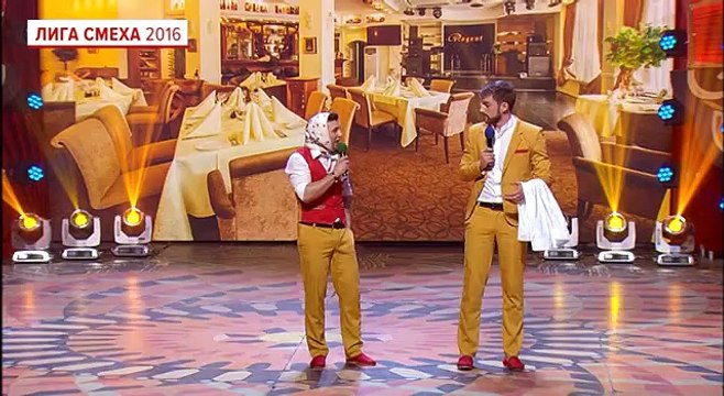 'Отдыхаем вместе' и Елена Кравец - Гастрономический туризм - Лига Смеха 2016, 5я игра 2 сезона