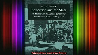 READ book  Education and the State Full EBook