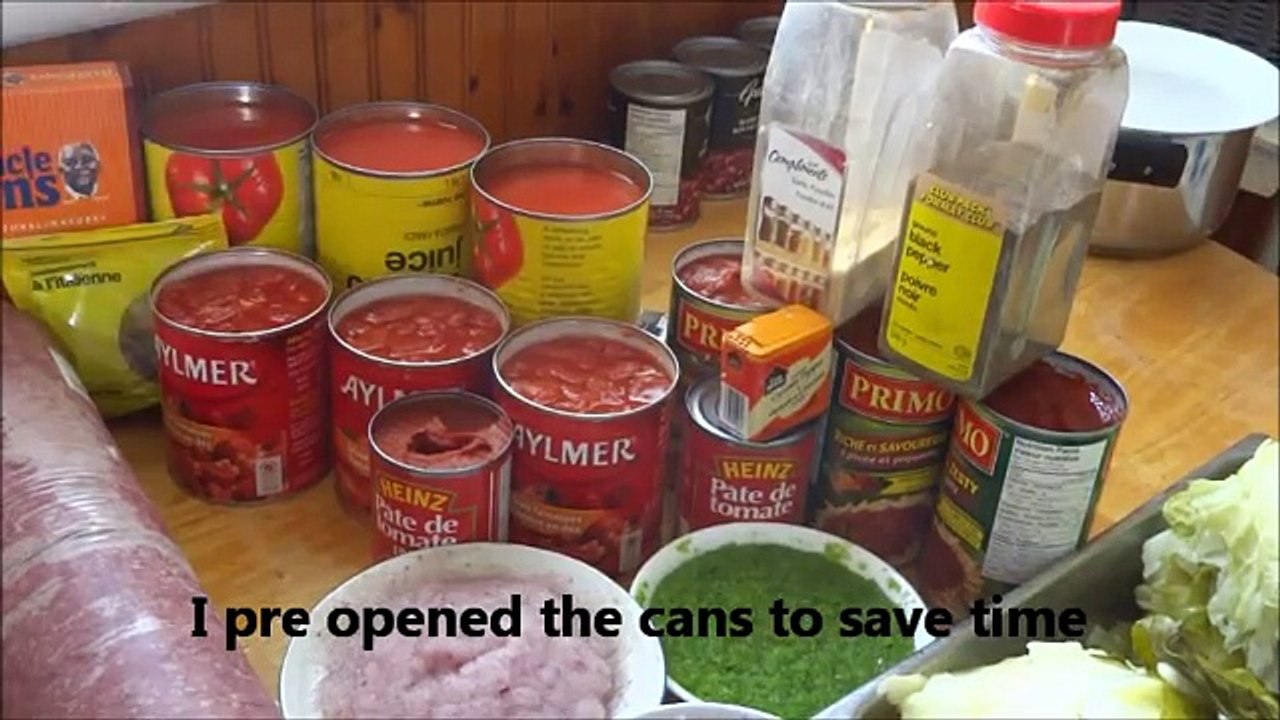 Home Made Cabbage rolls made from my mother recipe