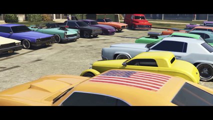 GTA 5 Online | Lowrider Car Meet #2 | Muscle and Sports Classics