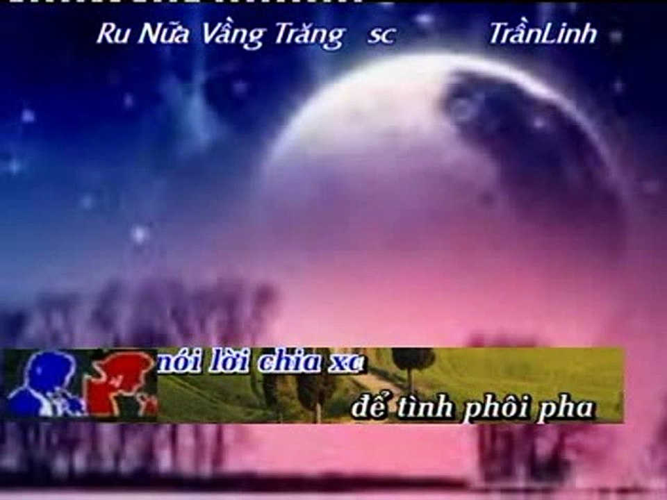 RU NUA VANG TRANG songca karaoke