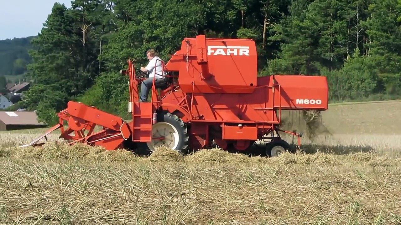 Fahr M600 harvesting. - Dailymotion Video