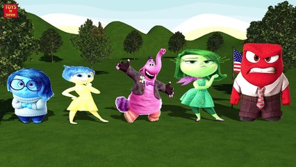 INSIDE OUT Finger Family | Nursery Rhymes for Children | 3D Animation