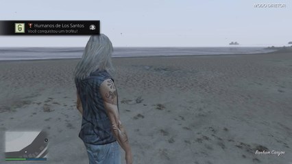 GTA5 PS4 guia trofeu HUMANOS DE LOS SANTOS personagens especiais