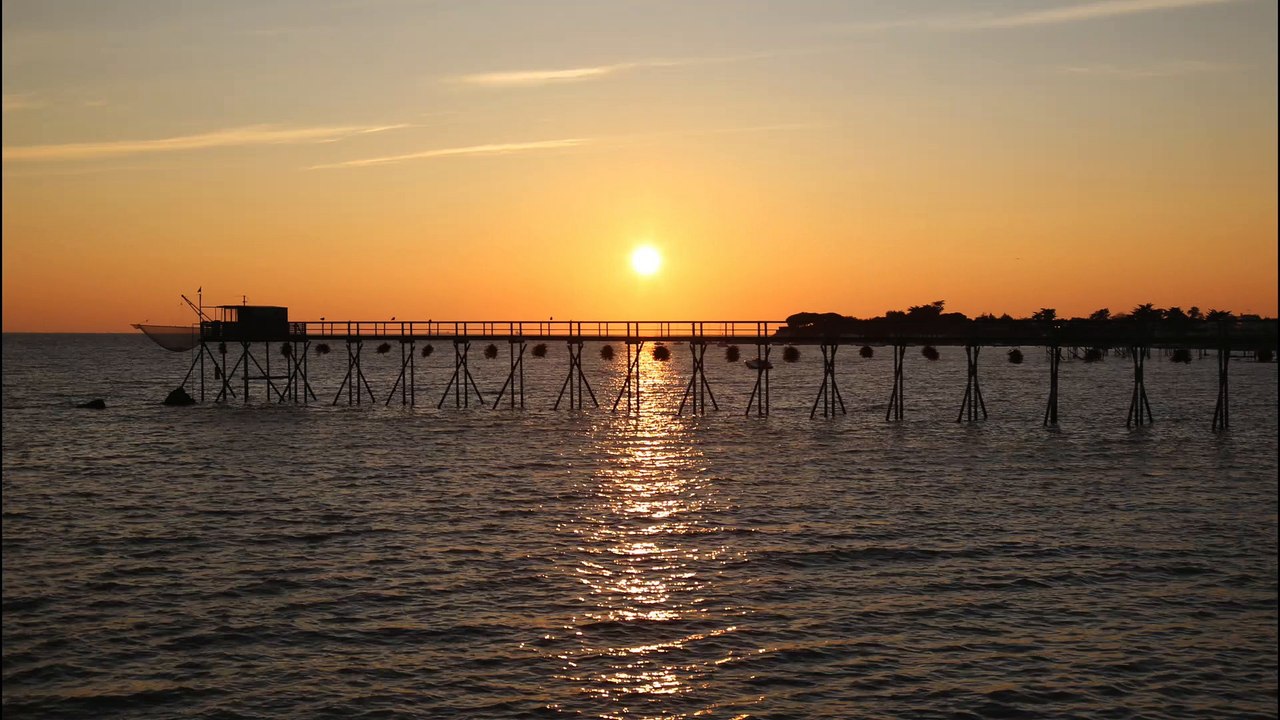 TimeLapse Angoulins Coucher de Soleil