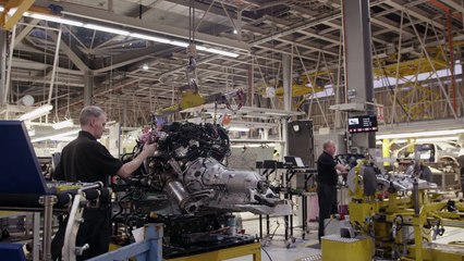 Завод по производству Оцифровка Rolls-Royce Motor Cars Сборка