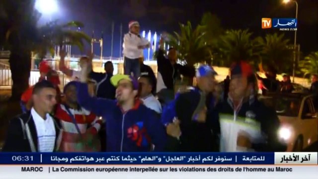 أنصار المولودية و النصرية يبيتون في العراء من أجل حضور نهائي الكأس