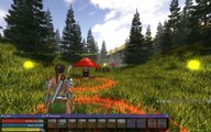 3D c++ rpg game attempt #24 dynamic attacks and first person view