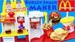 Disney | McDonalds BURGER MAKER Happy Meal Magic Hamburger Snack Maker + French Fries New DIY Recipe for Kids