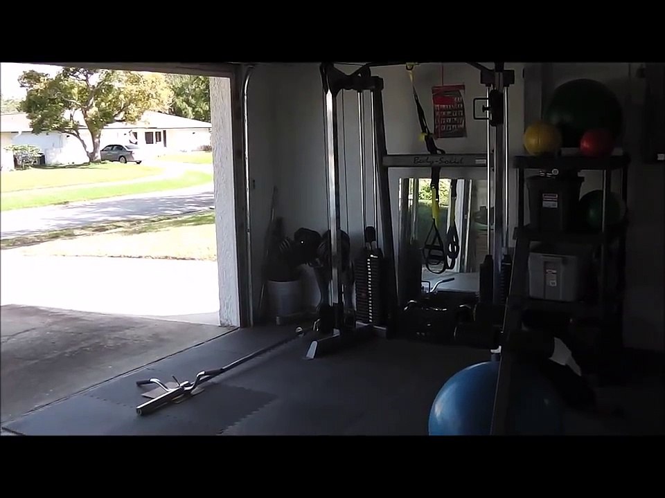 Home Gym Garage Gym Ideas Home Garage Gym Tour