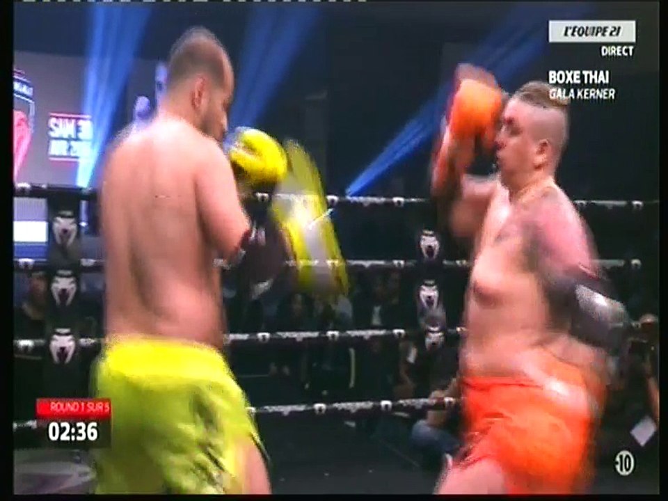 Yassine BOUGHANEM vs Samih BACHAR KERNER MUAY THAI 30.4.2016 FRANCE