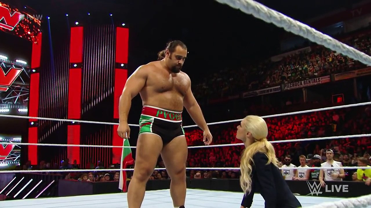 How to know  Mark Henry vs. Rusev_ Raw, Aug. 10, 2015