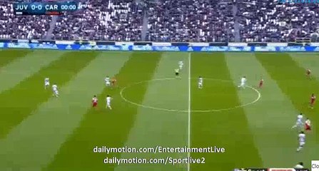 Juventus 1st BIG Chance - Juventus 0-0 Carpi Serie A