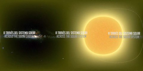 A través del sistema solar en Realidad Virtual (360°)