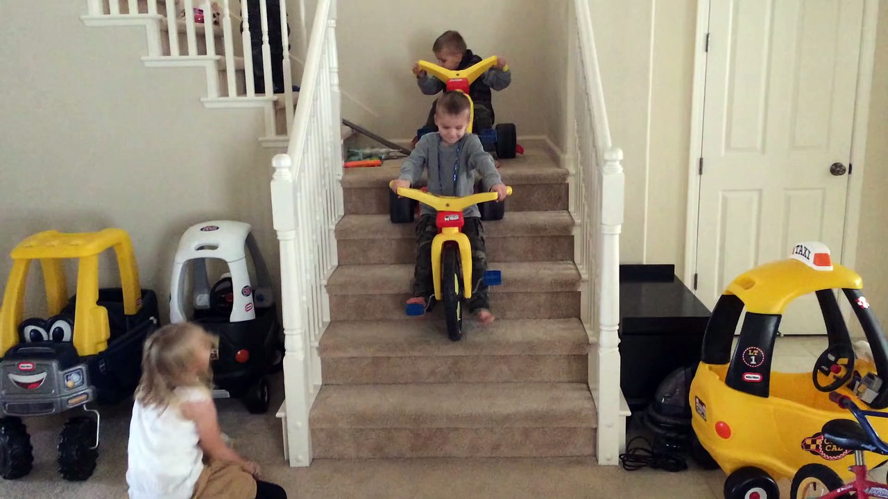 Big Wheels Down the Stairs