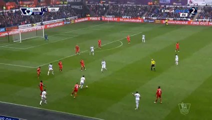 Jack Cork Fantastic Goal HD - Swansea 2-0 Liverpool - 01-05-2016