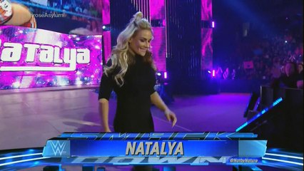 Dean Ambrose, Natalya, Charlotte and Ric Flair Segment