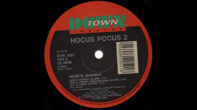 Hocus Pocus - Here's Johnny! (BAM BAM BAM) (B2)