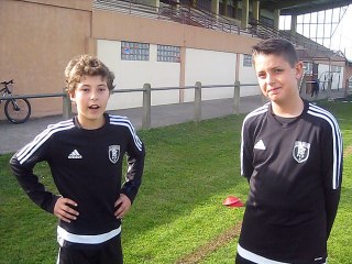 J-04 : MESSAGES DE DEUX U13 POUR L EQUIPE FANION !!!