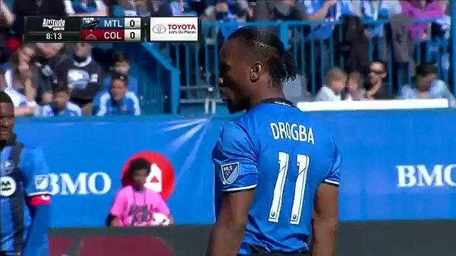 Drogba'nın harika frikik golü