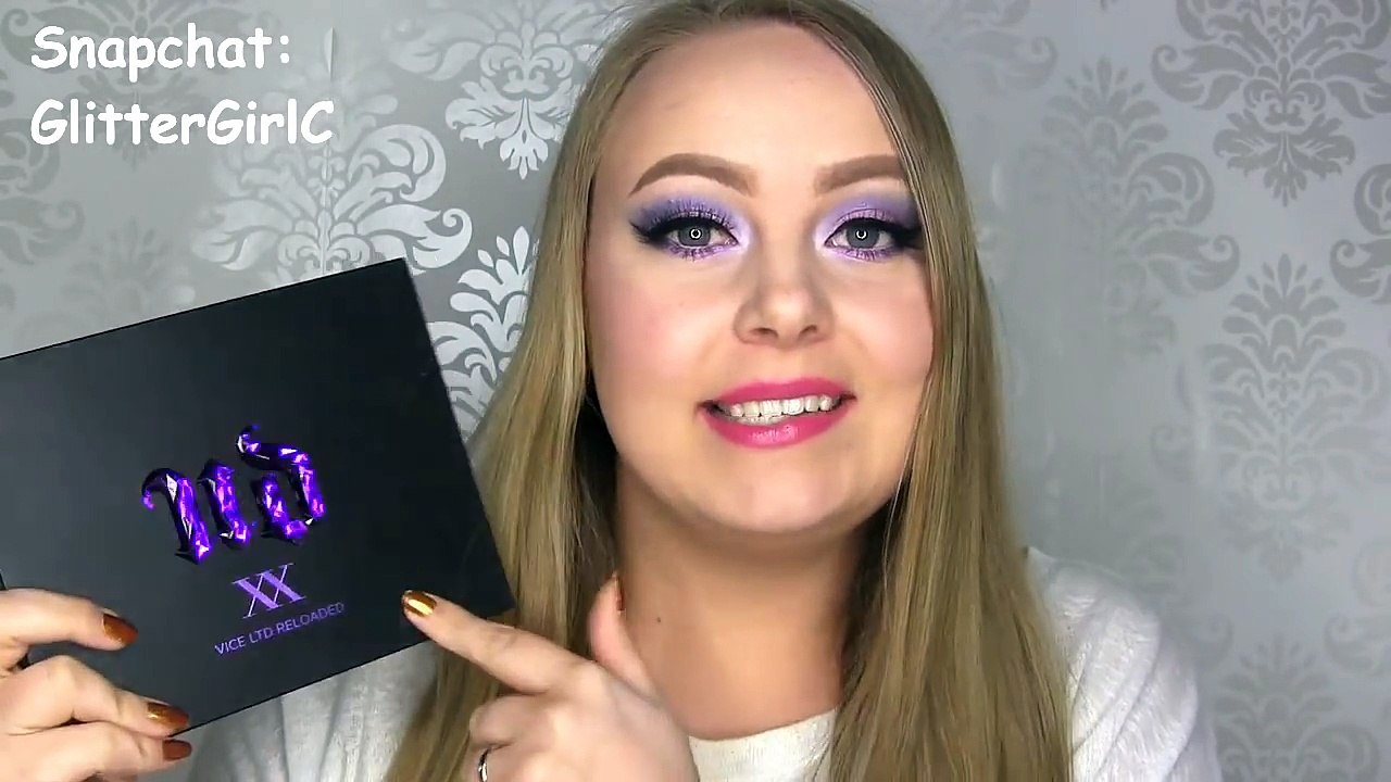 Pastel Spring Makeup Tutorial - Urban Decay XX Vice Ltd Reloaded palette