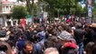 1er mai : face-à-face entre manifestants et forces de l'ordre devant le commissariat de Noailles à Marseille