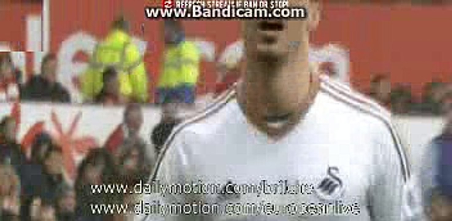 Jack CORK GOAAAL - Swansea 2-0 Liverpool - Premier League 01.05.16