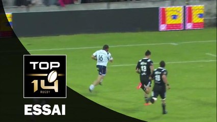 TOP 14 – Agen – Brive: 37-19 Essai de essai de Marc BARTHOMEUF (AGE) – J22 – Saison 2015-2016