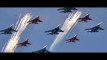 Russian Jet Barrel Rolls Over U.S. Air Force Jet