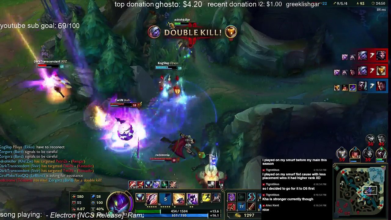 League of Legends euw  diamond 5 jungle time to learn kha'zix :) (82)