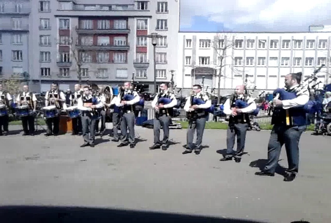 Printemps des sonneurs Bagad de Kemper