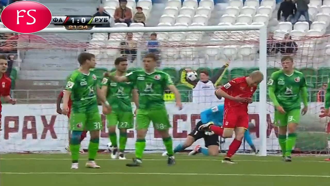 Уфа-РУБИН 1:1 Уфа не смогла добить Рубин в большинстве